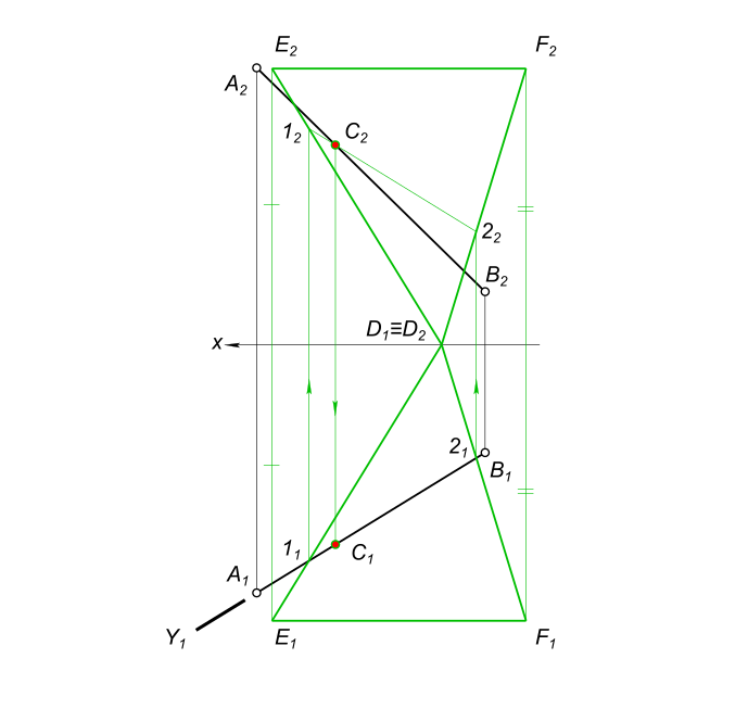 Найти точку дж. Точка равноудалённая от плоскостей проекций п1 и п3. Построить точку а равноудаленную от п1 и п2. На прямой ab найти точки c, равноудаленную от плоскостей проекции п1 и. На прямой ab найти точку равноудаленную от плоскостей.